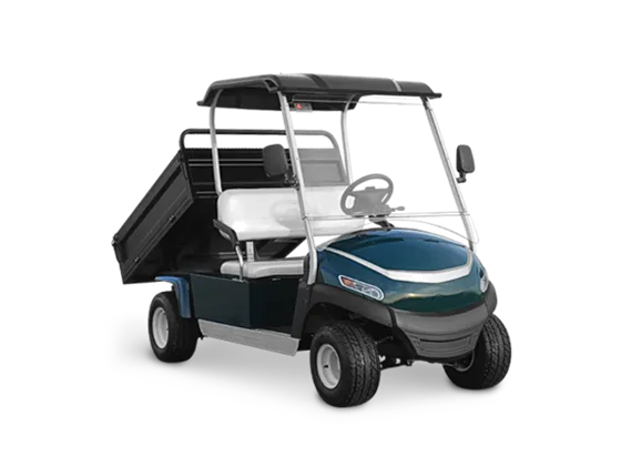 Golfwagen mit Kippmulde