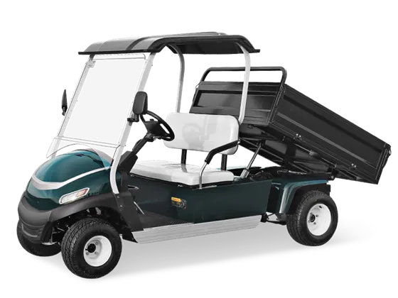 Golfwagen mit Kippmulde